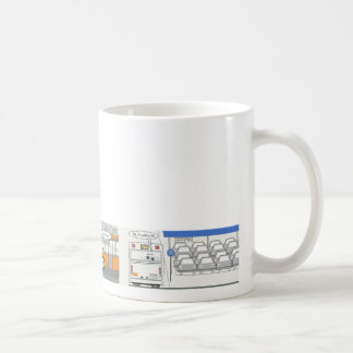 仕事に行って呼び出す コーヒーマグカップ