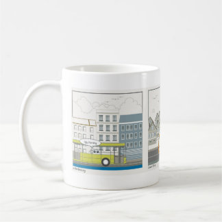 仕事に行って呼び出す コーヒーマグカップ