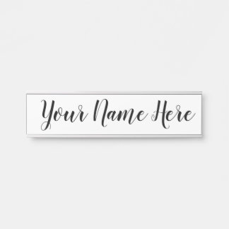 仕事のための名札 サインプレート