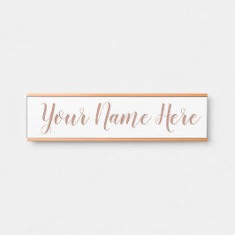 仕事のための名札 サインプレート