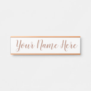 仕事のための名札 サインプレート