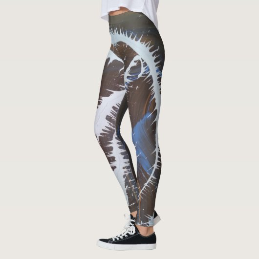 仕事のアーティスト レギンス (左)