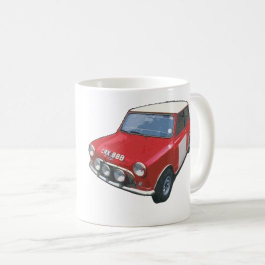 仕事のオースティンの小型たる製造人S CRX 88Bのマグ コーヒーマグカップ (正面右)