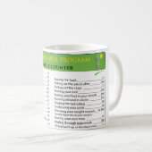 仕事のカロリー コーヒーマグカップ (正面右)