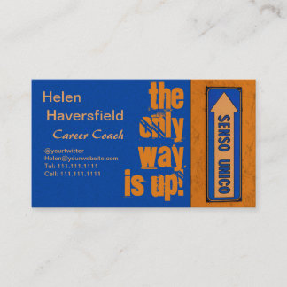 仕事のキャリアのコーチ/やる気を起こさせるなトレーナーの都市上品 名刺