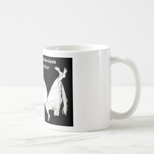 仕事のコーヒー・マグのソーシャルワーカー コーヒーマグカップ (右)