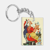 仕事のサンタ キーホルダー (正面左)