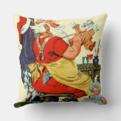 仕事のサンタ クッション (裏面)