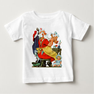 仕事のサンタ ベビーTシャツ