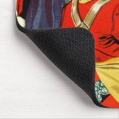 仕事のサンタ マウスパッド (コーナー)