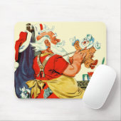 仕事のサンタ マウスパッド (マウス)