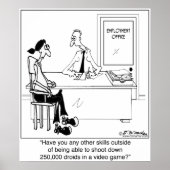 仕事のスキルは？ ポスター (正面)