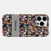 仕事のストレス ブラック iPhoneケース (裏面横)