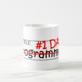 仕事のパパプログラマー コーヒーマグカップ (中央)