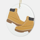 仕事のブーツ セラミックオーナメント (左)
