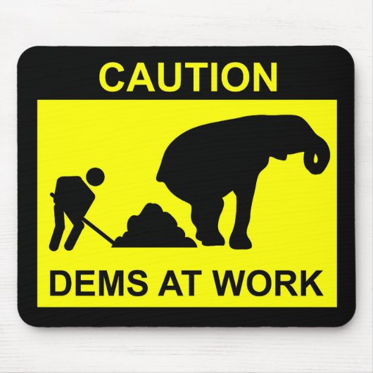 仕事のマウスパッドのDems マウスパッド (正面)