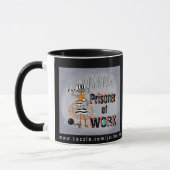 仕事のマグの囚人 マグカップ (左)