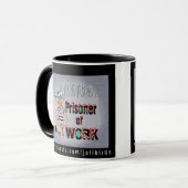 仕事のマグの囚人 マグカップ (正面左)