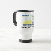 仕事のマグをきれいにして下さい トラベルマグ (正面左)