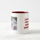 仕事の七面鳥 ツートーンマグカップ (中央)