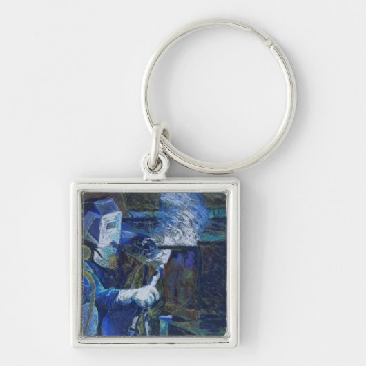 仕事の人 キーホルダー (正面)