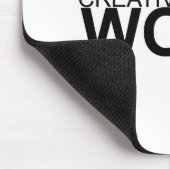 仕事の創造的な心 マウスパッド (コーナー)