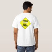 仕事の印の芸術家 Tシャツ (裏面フル)