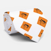 仕事の印の首のタイの土地の検査官 ネクタイ (ロール)