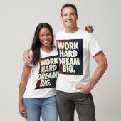 仕事の堅い夢の大きいワイシャツ Tシャツ (ユニセックス)