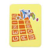 仕事の天才 マグネット (縦)