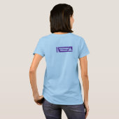 仕事の娘のティー Tシャツ (裏面フル)