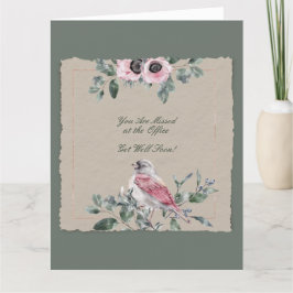 仕事の家族のためのウェルカードを取得 サンキューカード