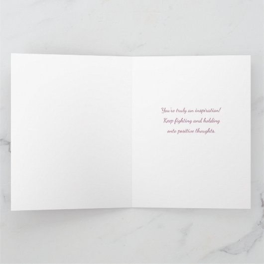 仕事の家族のためのウェルカードを取得 サンキューカード (内部)