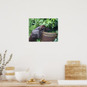 仕事の後でのどが渇いた ポスター (キッチン)