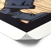 仕事の息子をする ポスター (角)