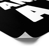 仕事の懸命あなたの将来の自己が昼寝を取ることができる ポスター (角)