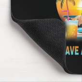 仕事の懸命だから私の犬のフランス人はより良い生活を持つことができるように マウスパッド (コーナー)