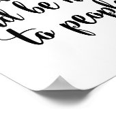 仕事の懸命と人に優しい ポスター (角)