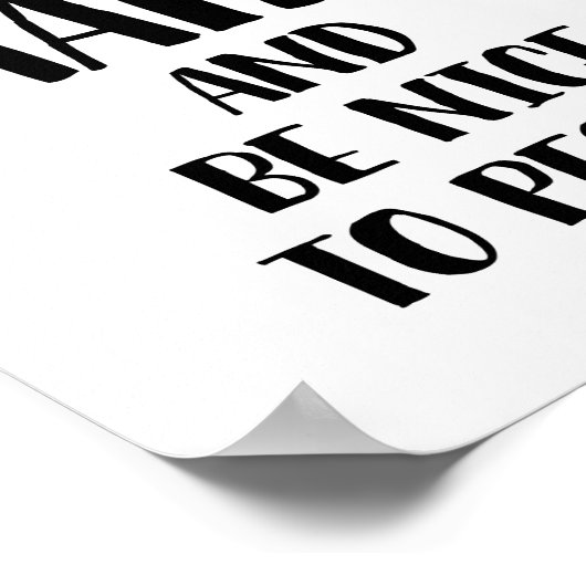 仕事の懸命と人のポスターに優しい ポスター (角)