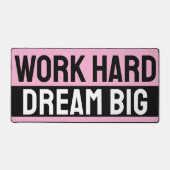 仕事の懸命は大きい デスクマット (正面)