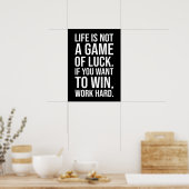 仕事の懸命を勝ち取る – ジム、喧騒、成功、動機 ポスター (キッチン)