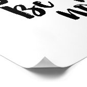 仕事の懸命を黙って聞けば成功は騒音だ ポスター (角)