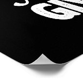 仕事の懸命与えは決してアップしない – ジム、ハッスル、成功 ポスター (角)