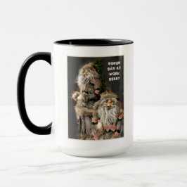 仕事の日親愛は？ マグカップ