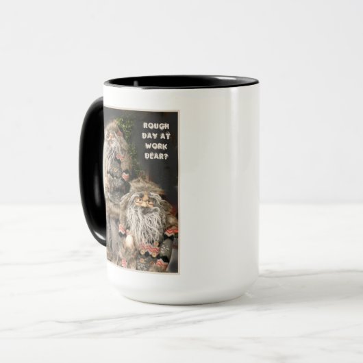 仕事の日親愛は? マグカップ (正面左)