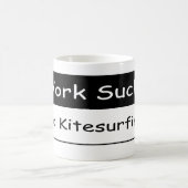 仕事の最低 コーヒーマグカップ (中央)