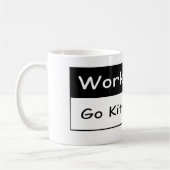 仕事の最低 コーヒーマグカップ (左)