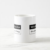 仕事の最低 コーヒーマグカップ (中央)