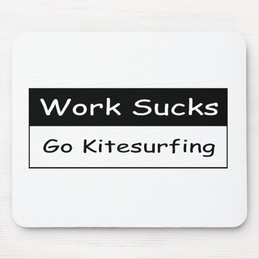 仕事の最低 マウスパッド (正面)