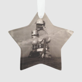 仕事の消防士 オーナメント